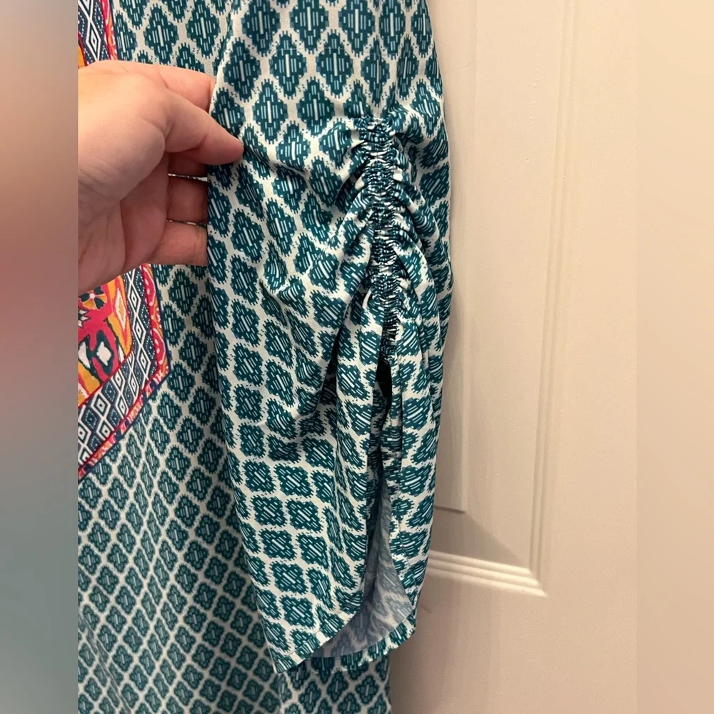 Colorful Boho Patterned Cover-up - Picture 3 of 3